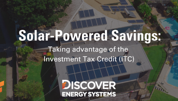 Take Advantage of the Solar Investment Tax Credit
